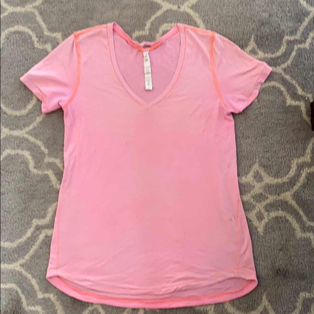 Lululemon coral running top